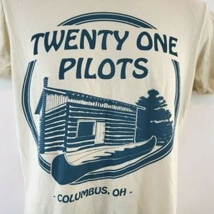 Twenty One Pilots Soft Tee Columbus Ohio S